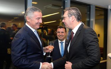 Đukanović i Vučić