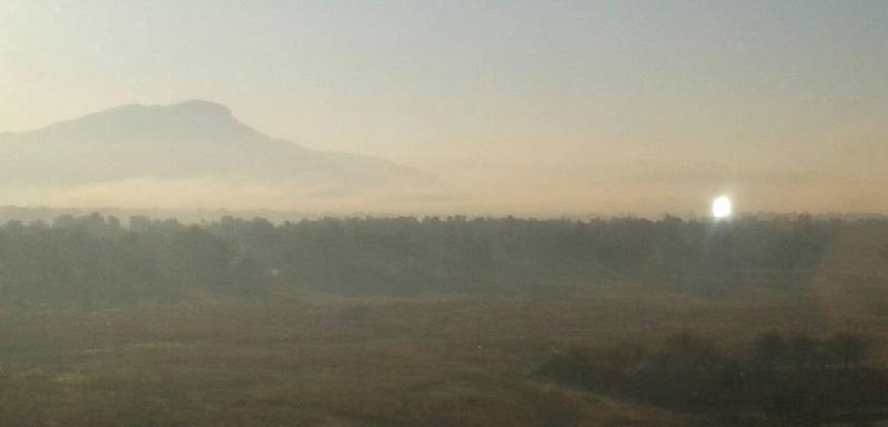 Jutarnje nalaganje guma u naselju Konik, Podgorica