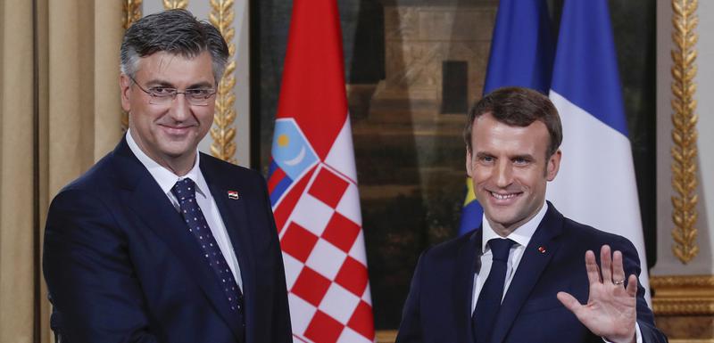 Plenković i Makron