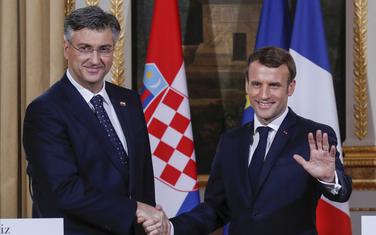 Plenković i Makron