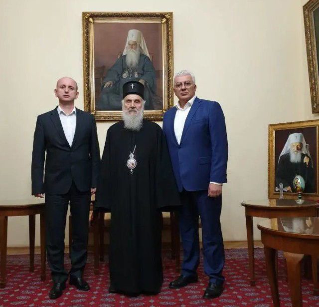 Knežević i Mandić sa Irinejem