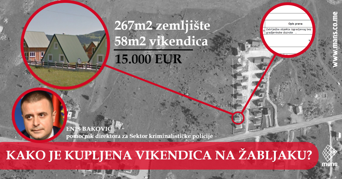Kako je kupljena vikendica na Žabljaku?