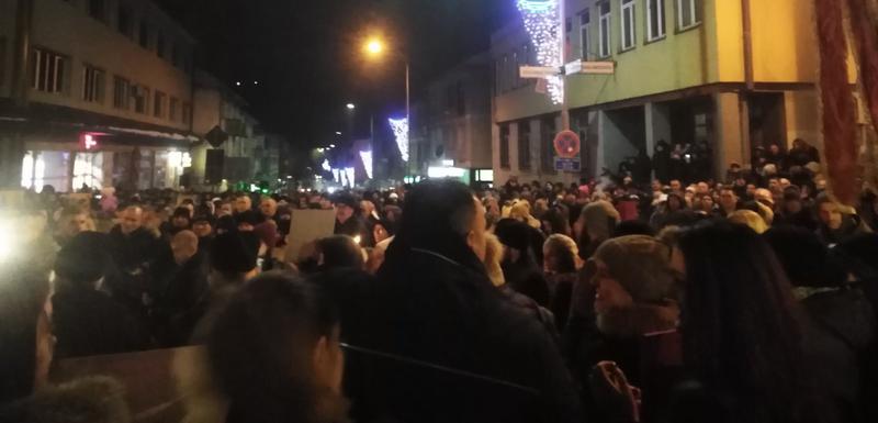 Sa litije u Pljevljima