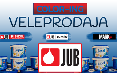 COLOR-ING - distributer JUB proizvoda za Crnu Goru
