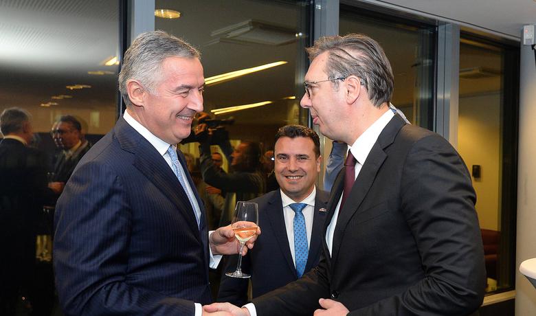 Đukanović i Vučić