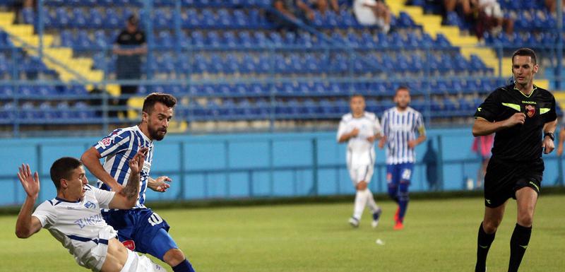 Igor Ivanović na prvenstvenom meču sa Komom