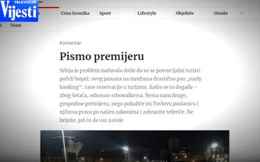 "Pismo premijeru"