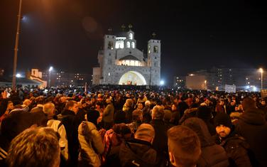 Večeras ispred Hrama u Podgorici