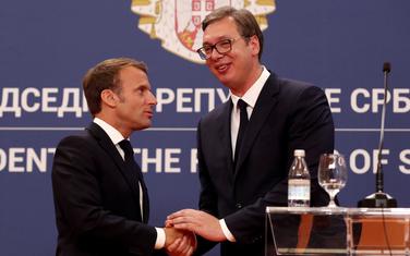 Makron i Vučić