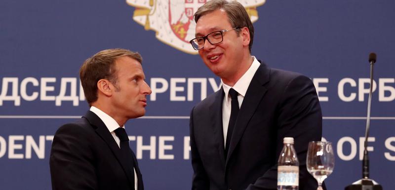 Makron i Vučić