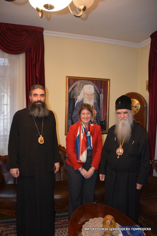 Vladika Metodije, Alison Kemp i mitropolit Amfilohije