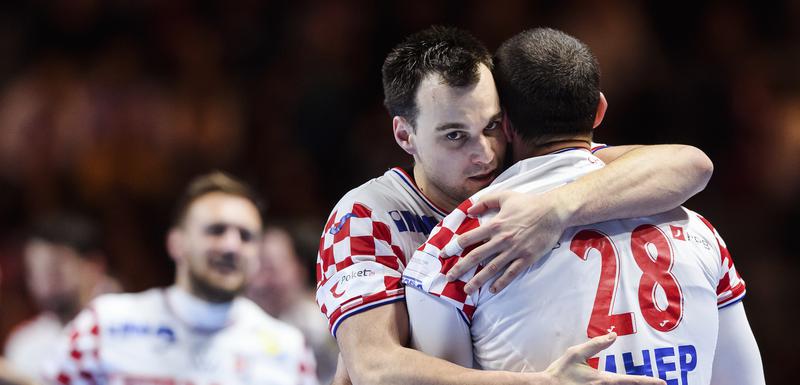 Slavlje hrvatskih rukometaša
