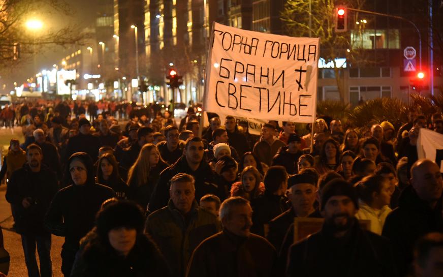 Podgorica, litija