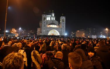 Sa skupa u Podgorici