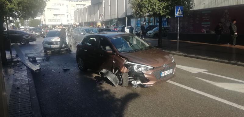 Udes u centru Podgorice