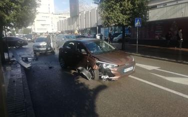 Udes u centru Podgorice