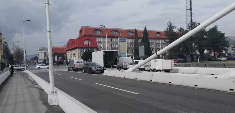 Dio "Milenijuma" zatvoren za saobraćaj