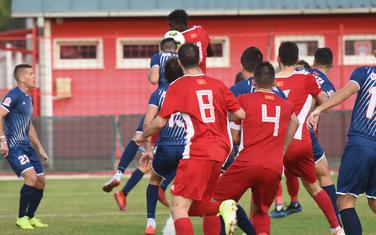 Sa prvenstvenog duela OFK Titograd - Zeta