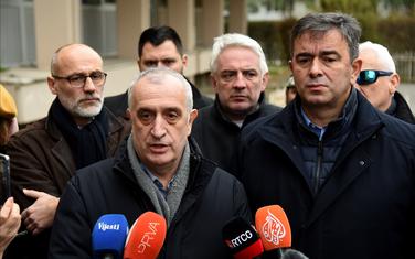 Predrag Bulatović i Nebojša Medojević