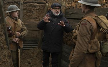 Sem Mendez na snimanju filma “1917.”