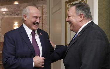 Aleksandar Lukašenko i Majk Pompeo