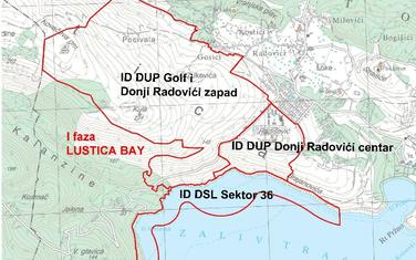rostor koji je zahvaćen izmjenama DUP-ova