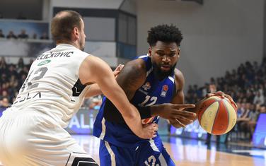 Hasan Martin i Novica Veličković na meču u Podgorici u prvom dijelu sezone