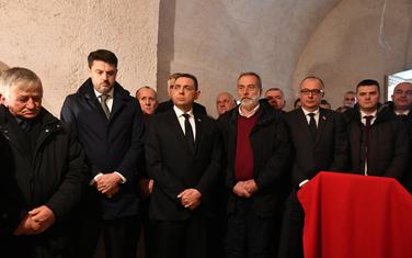 Vulin na liturgiji u manastiru Kostrikovača u Rovcima povodom 20 godina od atentata na Bulatovića