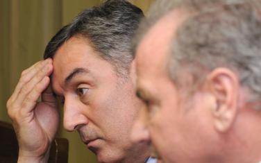 “Pisao sam Đukanoviću, ali nemam dokumenta”:
Mesarič sa Đukanovićem (arhiva)