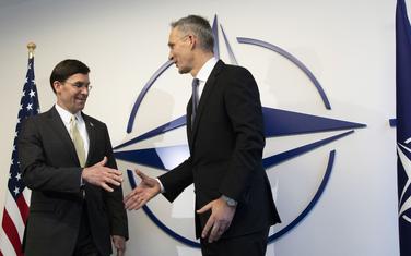 Mark Esper i Jens Stoltenberg