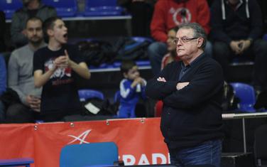 Nebojša Čović na meču sa Partizanom