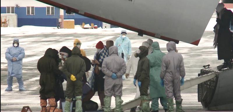 Ruski građani evakuisani iz Kine su u karantinu u Tjemenu u Sibiru