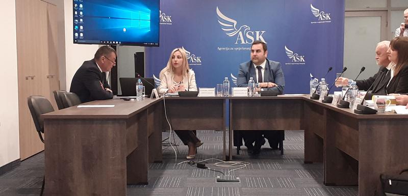 Da današnjoj sjednici Savjeta ASK