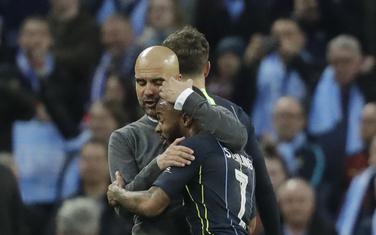 Pep Gvardiola i Rahim Sterling