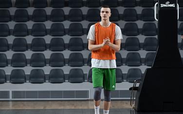 Marko Simonović na treningu reprezentacije
