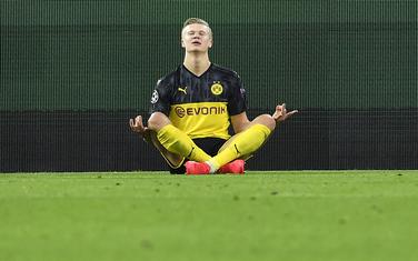 Haland proslavlja pogodak