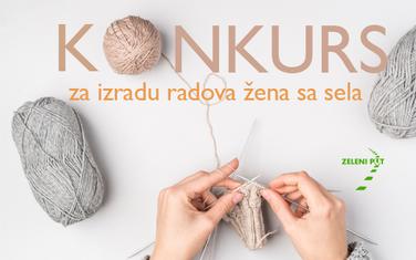 Konkurs za izradu radova žena sa sela