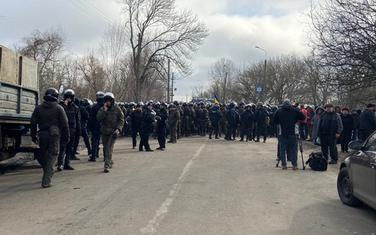 Demonstracije u Poltavu: Lokalni stanovnici ne žele evakuisani iz Kine