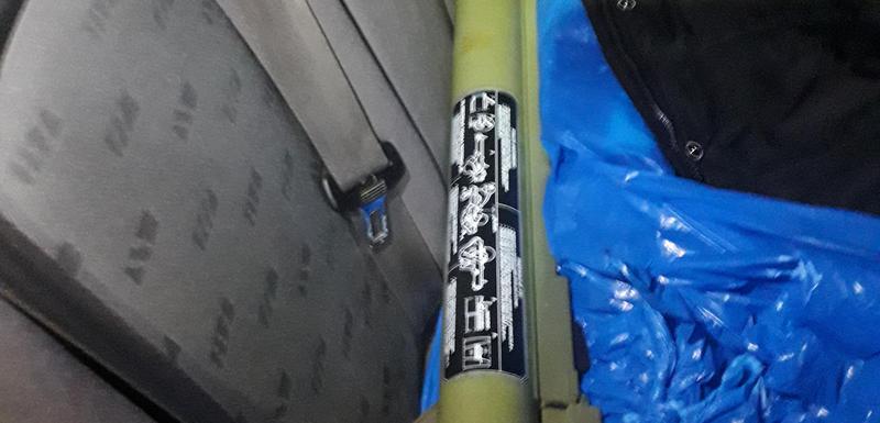 Zolja pronađena u automibilu