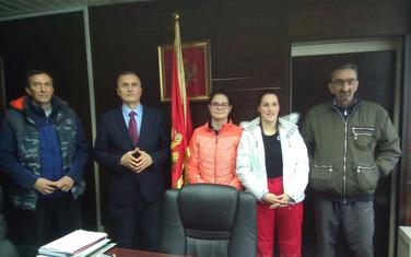 Bulatović i članovi SK Gorštak