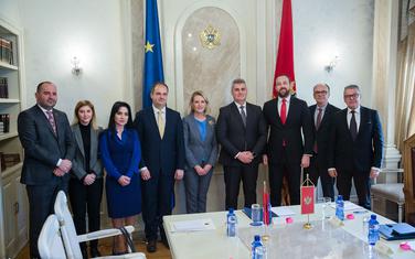Predstavnici Skupštine Crne Gore i Albanije