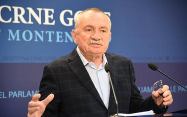 Radulović na današnjem presu