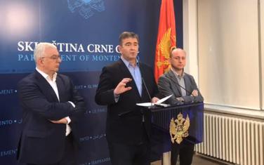 Medojević na današnjem presu
