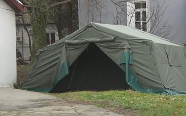 Šatori bili postavljeni ispred KCCG