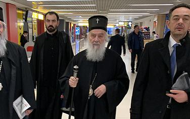 Patrijarh srpski Irinej uoči odlaska u SAD
