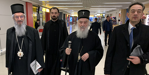 Patrijarh srpski Irinej uoči odlaska u SAD