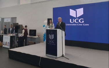 Golubović na sajmu sezonskog zapošljavanja na Danu otvorenih vrata Univerziteta Crne Gore