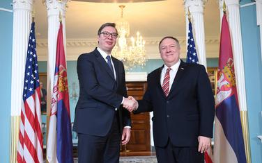 Vučić sa Pompeom
