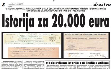 Strana "Vijesti" od 7. marta 2010.