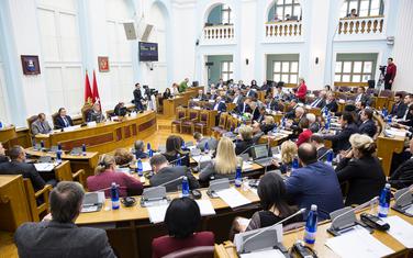 Sa zasijedanja Skupštine na Cetinju